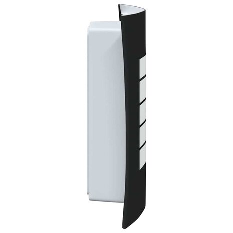 Buiten Wandlamp 2 pcs Zwart 23.5 x 9 x 26 cm 6