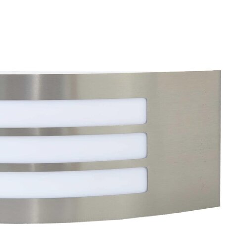 Buiten Wandlamp Zilver 32 x 10 x 10 cm 7