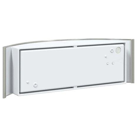 Buiten Wandlamp 2 pcs Zilver 32 x 10 x 10 cm 7