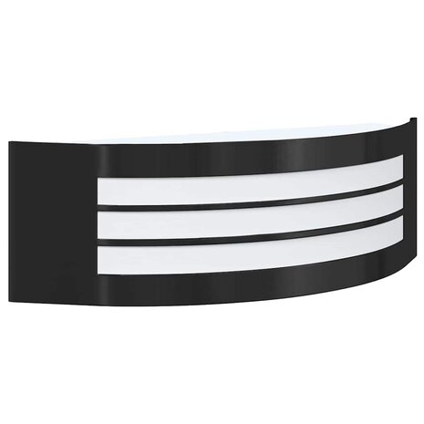 Buiten Wandlamp Zwart 32 x 10 x 10 cm 2