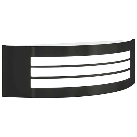 Buiten Wandlamp Zwart 32 x 10 x 10 cm 9