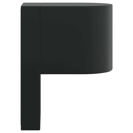 Buiten Wandlamp Zwart 12 x 7 x 15 cm Roestvrij staal 5