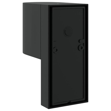 Buiten Wandlamp 2 pcs Zwart 12 x 7 x 15 cm Roestvrij staal 7