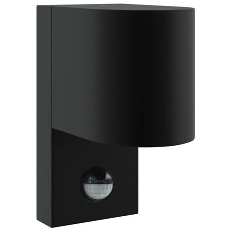 Buiten Wandlamp 2 pcs Zwart 12 x 7 x 15 cm Roestvrij staal 4
