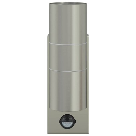 Buiten Wandlamp 2 pcs Zilver 7 x 10 x 22 cm RVS en Glas 5