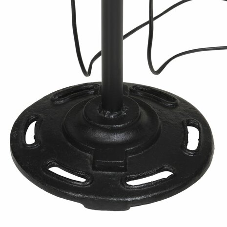 Vloerlamp 25 W E27 25x25x90/140 cm verweerd blauw 7