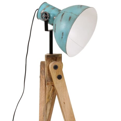 Vloerlamp 25 W E27 45x45x120 cm verweerd blauw 7