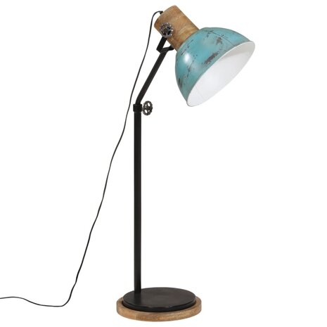 Vloerlamp 25 W E27 30x30x100-150 cm verweerd blauw 6