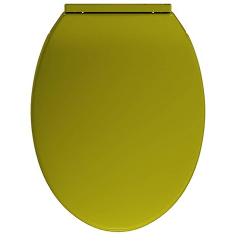 Toiletbril soft-close ovaal groen 9