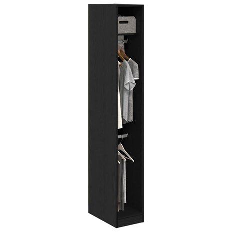 Kledingkast met plank Oudhout 30 x 50 x 200 cm Bewerkt hout 3