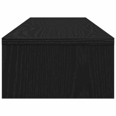 Monitorstandaard 100x24x13 cm zwart eikenhout 6