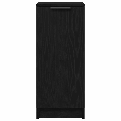 Schoenenkast Zwart Eiken 29,5 x 35 x 70 cm Bewerkt hout 7