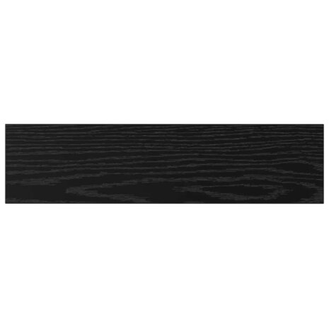 Boekenplank Bord 4 pcs Zwart 40 x 10 x 1,5 cm Bewerkt hout 7