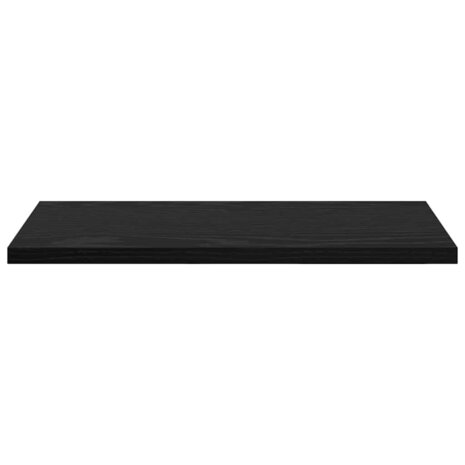 Boekenplank Bord 4 pcs Zwart 40 x 20 x 1,5 cm Bewerkt hout 5