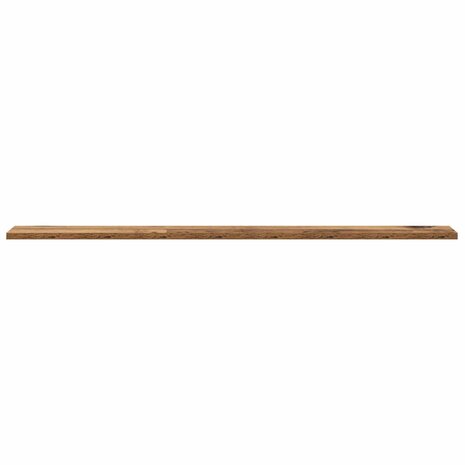 Boekenplank Bord 4 pcs Bruin 100 x 10 x 1,5 cm Bewerkt hout 6