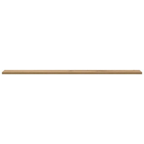 Boekenplank Bord 4 pcs Bruin 100 x 10 x 1,5 cm Bewerkt hout 6
