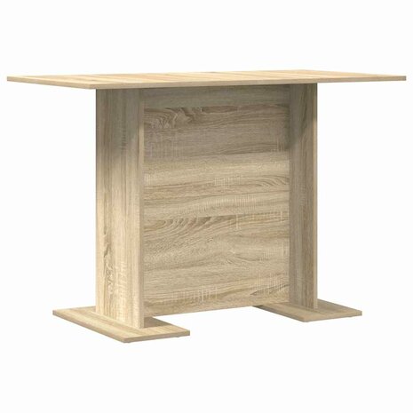 Eettafel Sonoma Eiken 110 x 60 x 75 cm Bewerkt hout 7