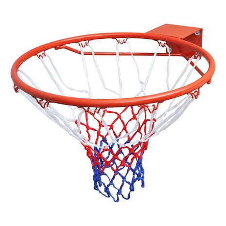 Basketbalringset met net 45 cm oranje 1