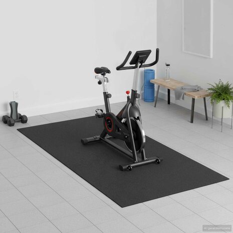 Sportbeschermmat Zwart 150 x 75 x 0,6 cm Hoogwaardige PVC 1
