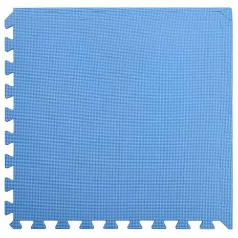 Vloermatten 12 st 4,32 ㎡ EVA-schuim blauw 2