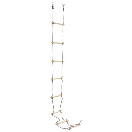 Touwladder 290 cm hout 2