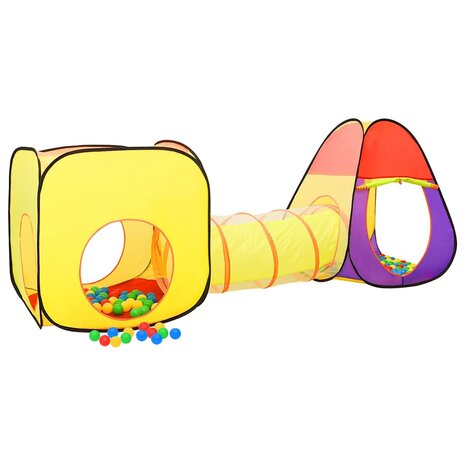 Kinderspeeltent 255x80x100 cm meerkleurig 3