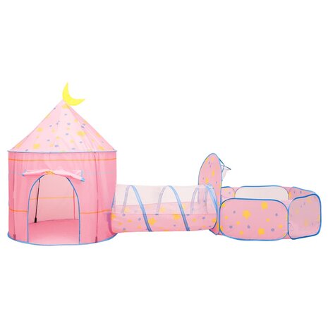 Kinderspeeltent 301x120x128 cm roze 5