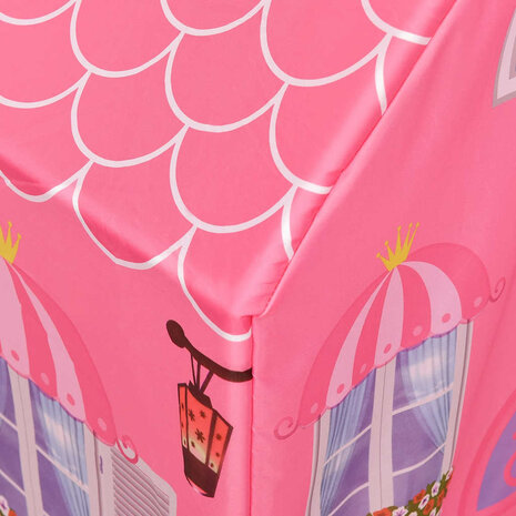 Kinderspeeltent 69x94x104 cm roze 6