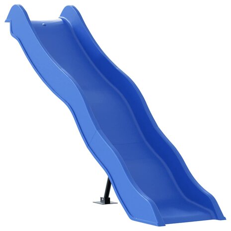 Kinderglijbaan 174x38 cm polypropeen blauw 1