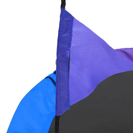 Nestschommel met vlaggetjes 100 cm regenboogkleurig 4