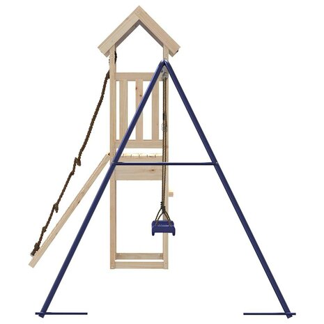 Speelhuis massief grenenhout 5