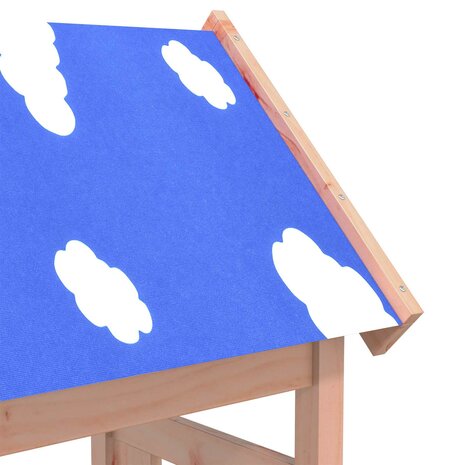 Speeltoren Bruin 52,5 x 46,5 x 208 cm Massief Douglas hout 4