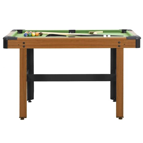 Biljarttafel 4 feet 122x61x76 cm bruin 2