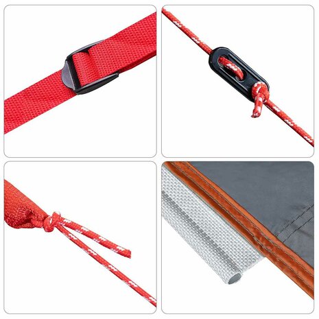 Waterbestendige Tarp met dak 7