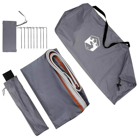 Waterbestendige Tarp met dak 9
