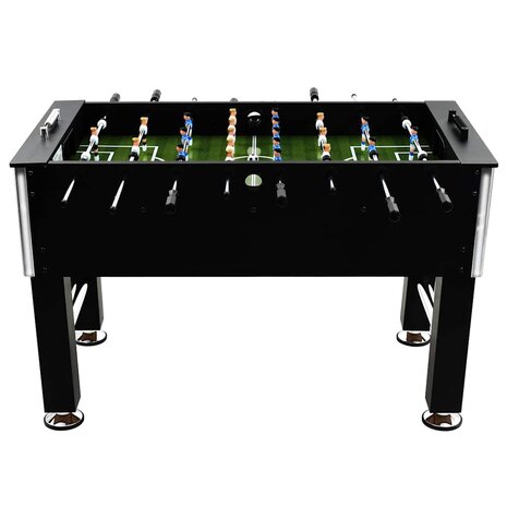 Voetbaltafel 60 kg 140x74,5x87,5 cm staal zwart 2