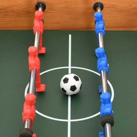 Voetbaltafel mini 69x37x62 cm esdoorn 7
