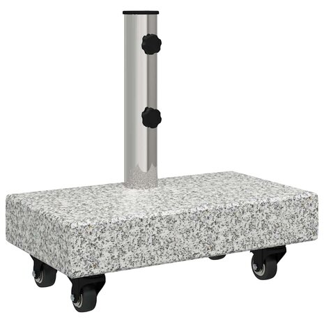 Parasolvoet Grijs 45 x 25 x 45 cm Graniet 2
