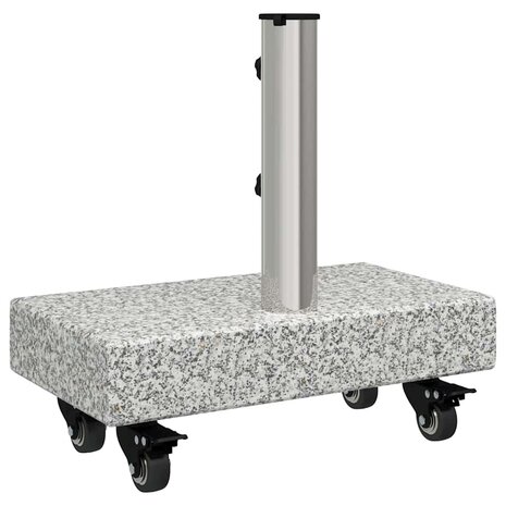 Parasolvoet Grijs 45 x 25 x 45 cm Graniet 7