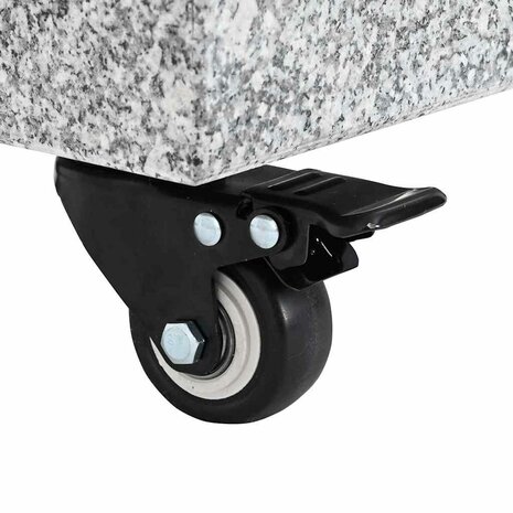 Parasolvoet Grijs 45 x 25 x 45 cm Graniet 8