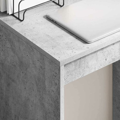 Bureau Beton Grijs 60 x 40 x 76 cm 4