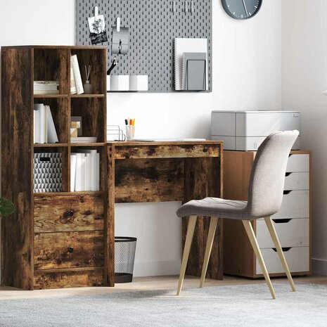 Bureau Gerookt eiken 70 x 40 x 76 cm 1