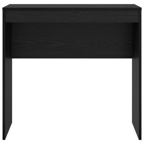 Bureau Zwart Eiken 80 x 40 x 76 cm 5