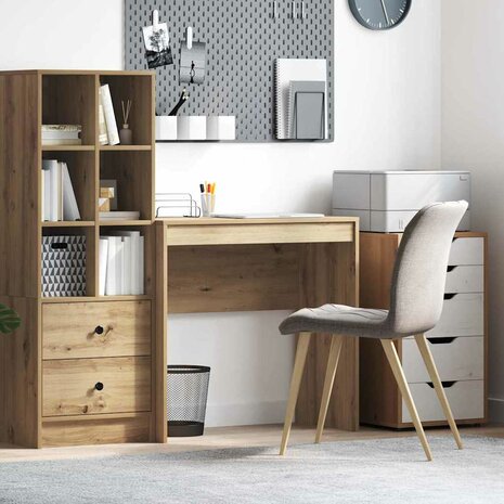 Bureau Artisan Eiken 80 x 40 x 76 cm 1