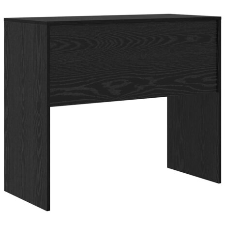 Bureau Zwart Eiken 90 x 40 x 76 cm 7
