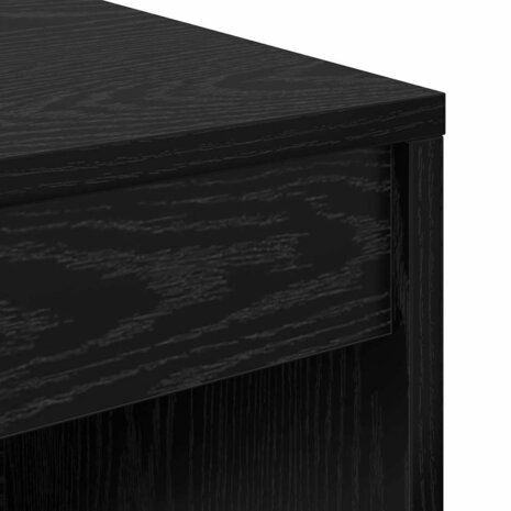 Bureau Zwart Eiken 90 x 40 x 76 cm 8
