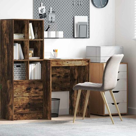 Bureau Gerookt eiken 60 x 50 x 76 cm 1