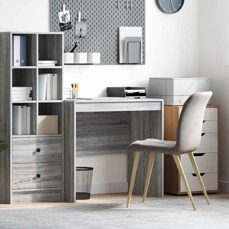 Bureau Grijs Sonoma 80 x 50 x 76 cm 1