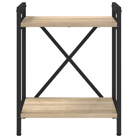 Boekenkast Sonoma Eiken 40 x 30 x 50 cm Bewerkt hout 5