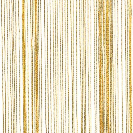 Koordgordijnen 2 st 100x250 cm goudkleurig 8